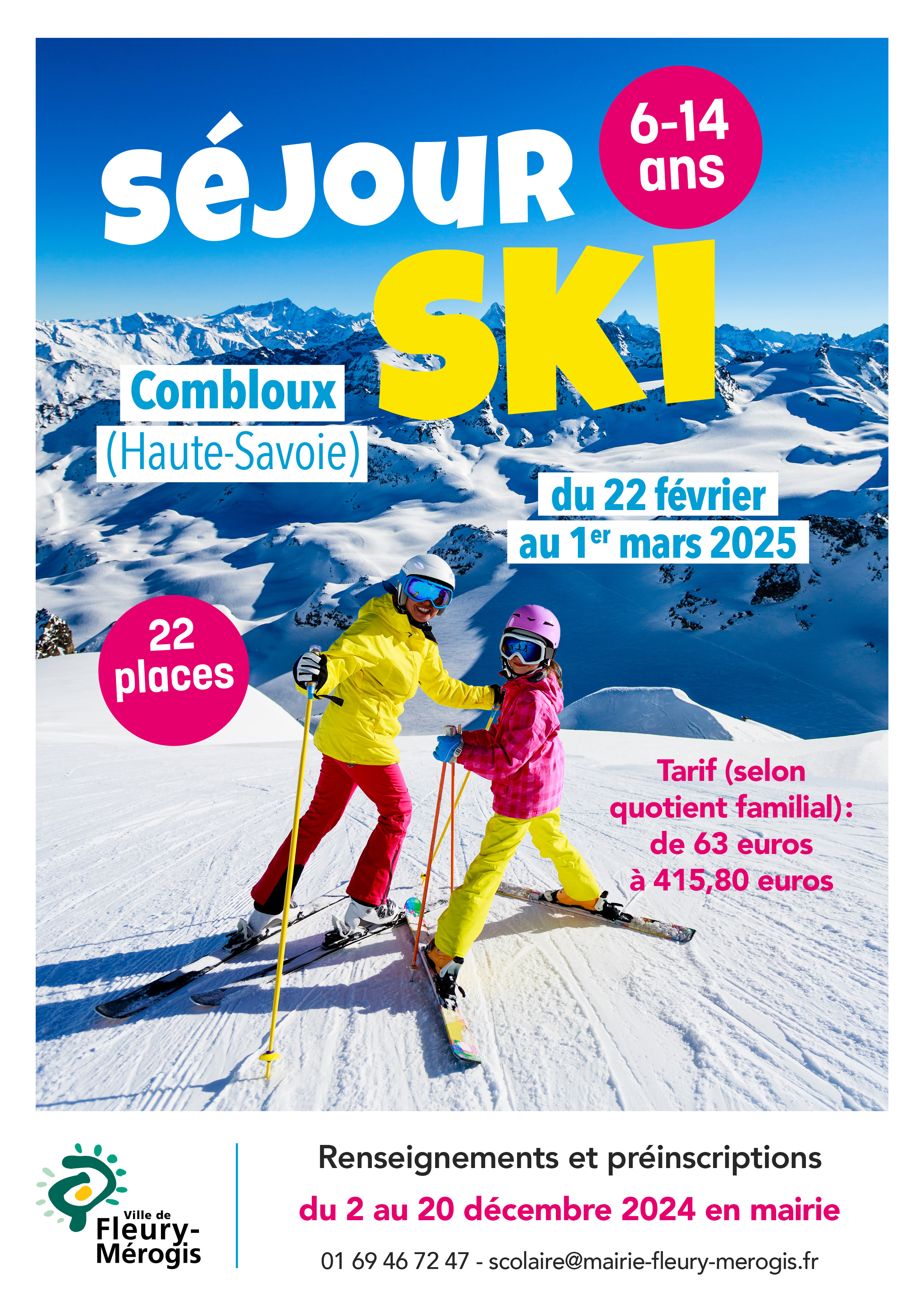 2025 02 22 sejour ski affichette